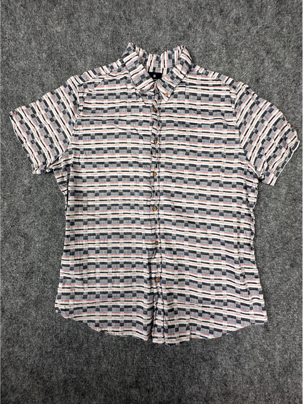 Ben Sherman Women's Short Sleeve Button-Up Shirt
